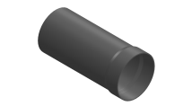 Przedłużka czopucha ø180mm L=600mm