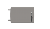 Drzwi środkowe do kotła KWP 12 kW (do 2014r.)